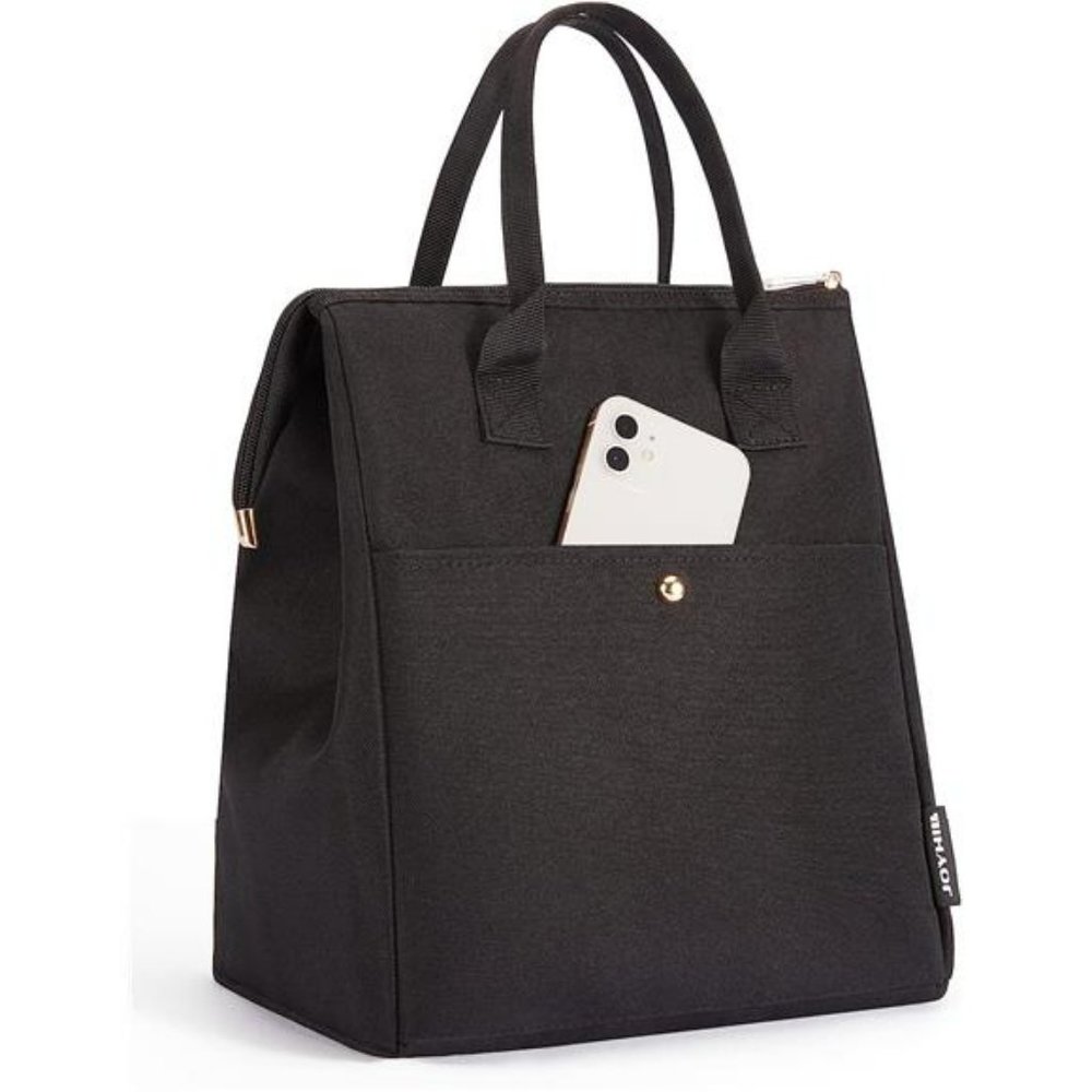 Insulated Lunch Bag for Women, Thermal Lunch Tote Bag, Leakproof Lunch Box